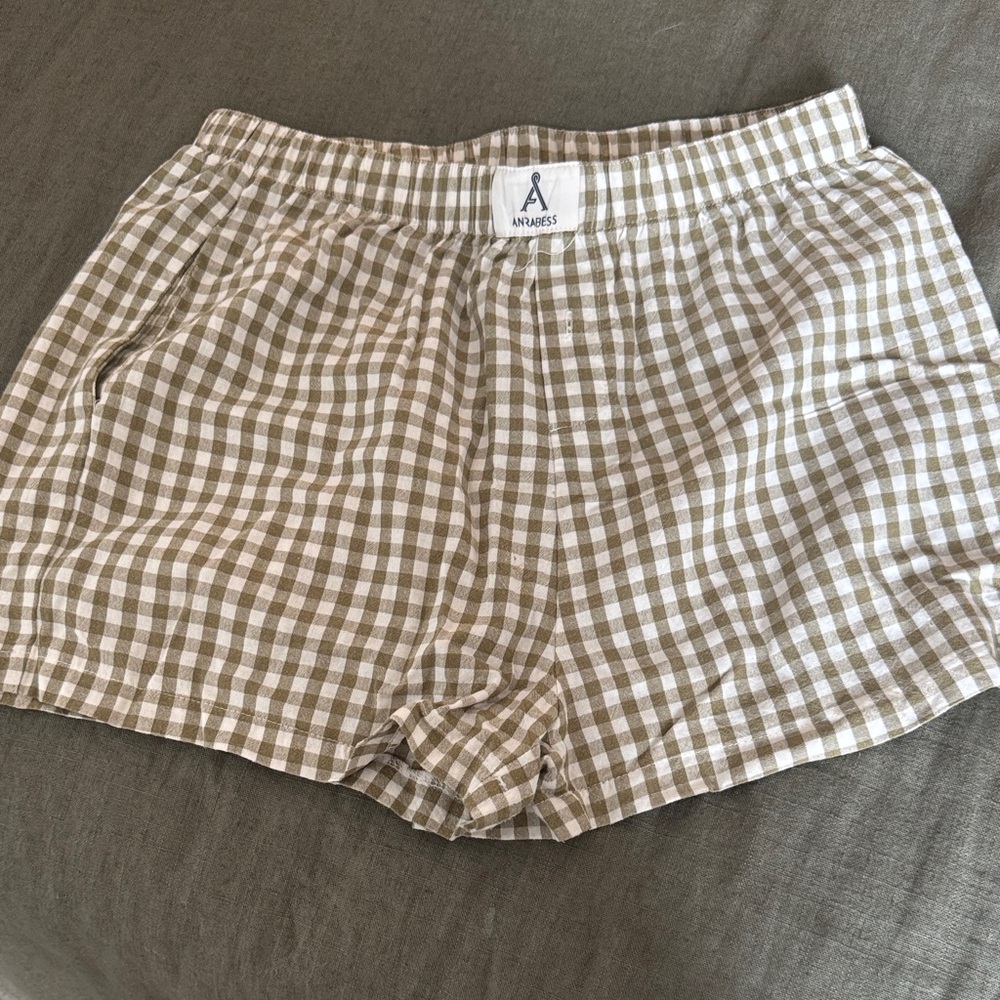 Gingham Checkered Shorts